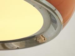 Harvey Guzzini Harvey Guzzini Caramel Brown Space Age Pendant Chandelier Italy circa 1970 - 4420757