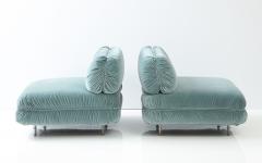 Harvey Probber 1960s Harvey Probber Modernist Slipper Chairs - 2636493