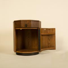 Harvey Probber A Mid Century Modern Decagon Cabinet by Harvey Prober circa 1950 - 2129153