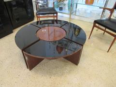 Harvey Probber American Modern Mahogany and Lacquer 5 Piece Prototype Low Table Harvey Probber - 4702796