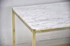 Harvey Probber Brass and Marble Coffee Table by Harvey Probber - 427738