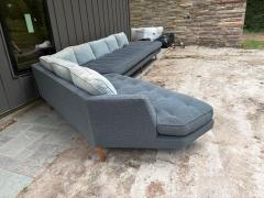 Harvey Probber Fabulous XL Harvey Probber style 2 Piece Angled Sectional Sofa - 4729550