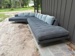 Harvey Probber Fabulous XL Harvey Probber style 2 Piece Angled Sectional Sofa - 4729556