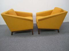Harvey Probber Fantastic Probber Style Angular Arm Lounge Chairs Mid Century Modern - 1820645