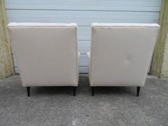 Harvey Probber Gorgeous Pair of Harvey Probber Style Lounge Chairs Mid Century Modern - 1646061