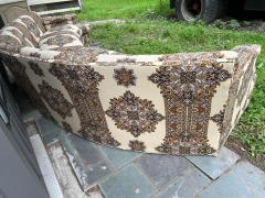 Harvey Probber Handsome Harvey Probber style 2 Piece Curved Sofa Sectional Mid Century - 4428977