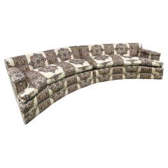 Harvey Probber Handsome Harvey Probber style 2 Piece Curved Sofa Sectional Mid Century - 4428999
