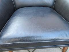 Harvey Probber Handsome Pair of Danish Modern Walnut Lounge Chairs - 1725394