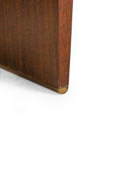 Harvey Probber Harvey Probber American Mid Century Boat Top Polished Walnut Writing Desk - 2793188