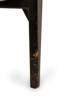 Harvey Probber Harvey Probber AmericanWood Caning and Paisley FabricHoop Lounge Chair - 2792017