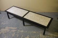 Harvey Probber Harvey Probber Asian Style Coffee Table With Terrazzo Inlays - 3455854