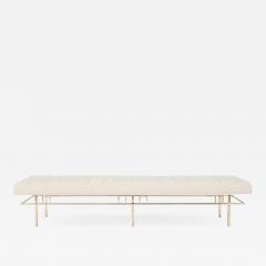 Harvey Probber Harvey Probber Brass Frame Bench 1950s - 1215235