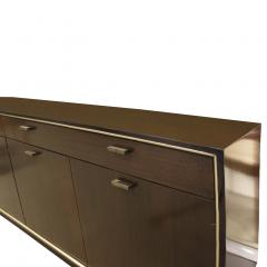 Harvey Probber Harvey Probber Credenza in Dark Mahogany 1950s signed  - 630439