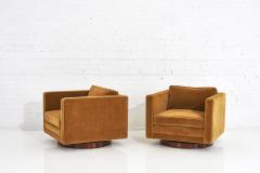 Harvey Probber Harvey Probber Cube Swivel Chairs Model no 1461 - 1794877
