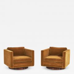 Harvey Probber Harvey Probber Cube Swivel Chairs Model no 1461 - 1797677