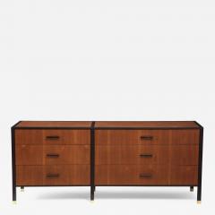 Harvey Probber Harvey Probber Dresser Sideboard Walnut Ebonized Mahogany USA 1950 - 1063133