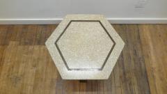 Harvey Probber Harvey Probber Hexagon Terrazzo Side Table - 2427536