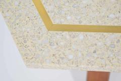 Harvey Probber Harvey Probber Hexagonal Terrazzo Side Table - 1255221