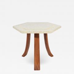 Harvey Probber Harvey Probber Hexagonal Terrazzo Side Table - 1256761