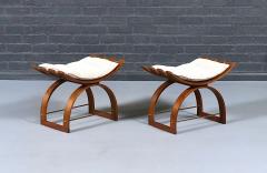 Harvey Probber Harvey Probber Knights Model 1173 Sculpted Benches - 4607981