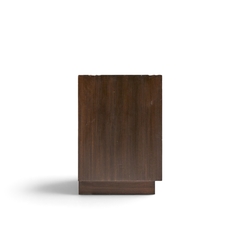 Harvey Probber Harvey Probber Mid Century Brass and Mahogany Credenza - 4799045