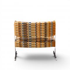 Harvey Probber Harvey Probber Mid Century Cantilevered Chrome Slipper Lounge Chairs Pair - 4647137