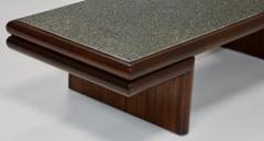 Harvey Probber Harvey Probber Modernist Mahogany Coffee Table With Resin Top - 3261989
