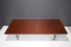 Harvey Probber Harvey Probber Rosewood Dining Table with Brass Trim - 2254408