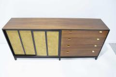 Harvey Probber Harvey Probber Signed Sideboard in Mahogany with Gold Trim 1960s - 1771723