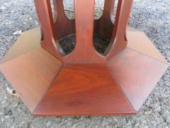Harvey Probber Harvey Probber Style Walnut Octagon Extension Table 3 Leaves Mid Century Modern - 1414404