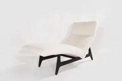 Harvey Probber Important Model 1000 Chaise Lounge in Shearling by Harvey Probber circa 1950s - 2131068