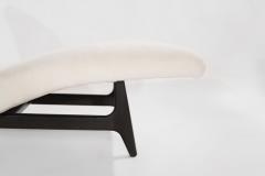 Harvey Probber Important Model 1000 Chaise Lounge in Shearling by Harvey Probber circa 1950s - 2131071
