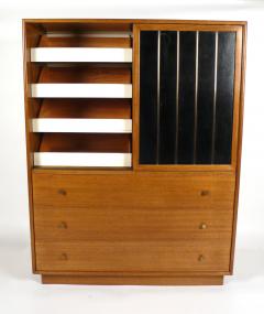 Harvey Probber Leather Faced Probber Cabinet - 1240407