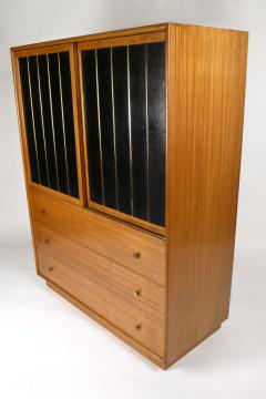 Harvey Probber Leather Faced Probber Cabinet - 1240408