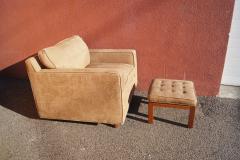 Harvey Probber Lounge and club chair and ottoman by Harvey Probber - 2255333