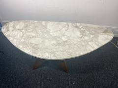 Harvey Probber MONUMENTAL MID CENTURY MARBLE BOOMERANG COFFEE TABLE - 3997506