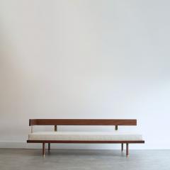 Harvey Probber Mahogany and Brass Daybed by Harvey Probber C 1950s - 4225990