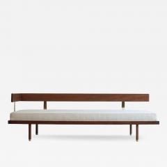 Harvey Probber Mahogany and Brass Daybed by Harvey Probber C 1950s - 4226793
