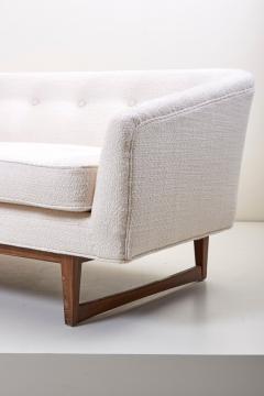 Harvey Probber New Upholstered Harvey Probber Three Seat Sofa with Mark Alexander Fabric - 766293
