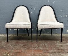 Harvey Probber Pair Harvey Probber Gondola Chairs Model 1053 - 3922282