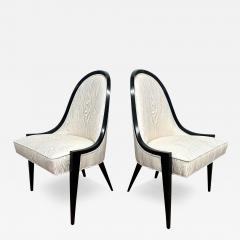 Harvey Probber Pair Harvey Probber Gondola Chairs Model 1053 - 3925693