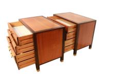 Harvey Probber Pair Mid Century Harvey Probber Nightstands End Tables - 2997339