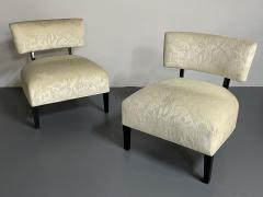 Harvey Probber Pair Mid Century Modern Organic Form Harvey Probber Style Lounge Slipper Chair - 2672950