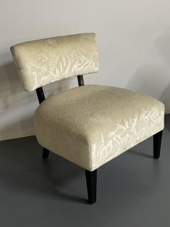 Harvey Probber Pair Mid Century Modern Organic Form Harvey Probber Style Lounge Slipper Chair - 2672951