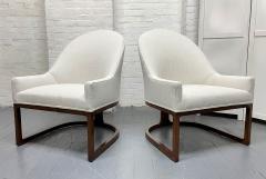 Harvey Probber Pair Mid Century Modern Sculptural Side Chairs - 2736776