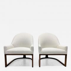Harvey Probber Pair Mid Century Modern Sculptural Side Chairs - 2740431
