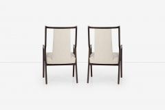 Harvey Probber Pair of Harvey Probber Saber Leg Pull Up Chairs 1960s - 3997546