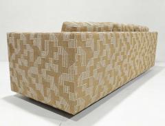 Harvey Probber Pair of Harvey Probber Tuxedo Sofas in Lee Jofa Upholstery - 4274370