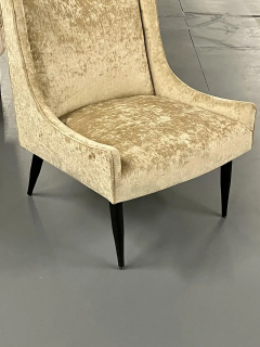 Harvey Probber Pair of Mid Century Modern Slipper Lounge Chairs Harvey Probber Style American - 2488730