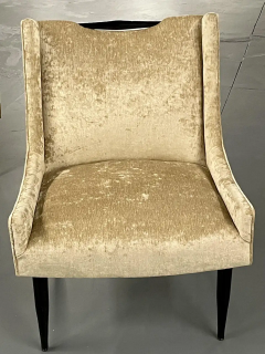 Harvey Probber Pair of Mid Century Modern Slipper Lounge Chairs Harvey Probber Style American - 2488732